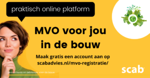 MVO voor jou in de bouw