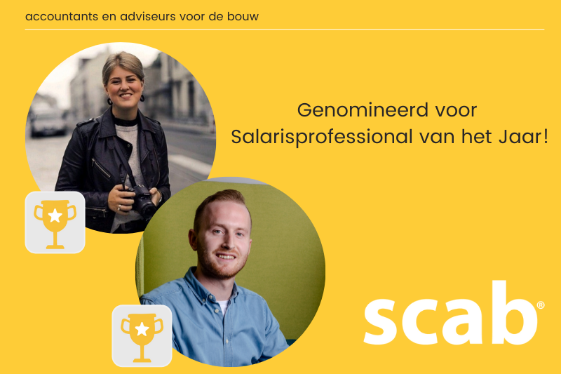 Scab collega's genomineerd voor Salesprofessional van het jaar!