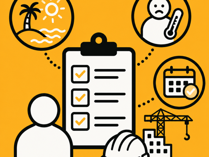 vakantie ziekte en verlof: waar moet je als werkgever op letten?